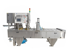 杯裝辣椒醬灌裝機Hot sauce filling machine,小身材大味道！